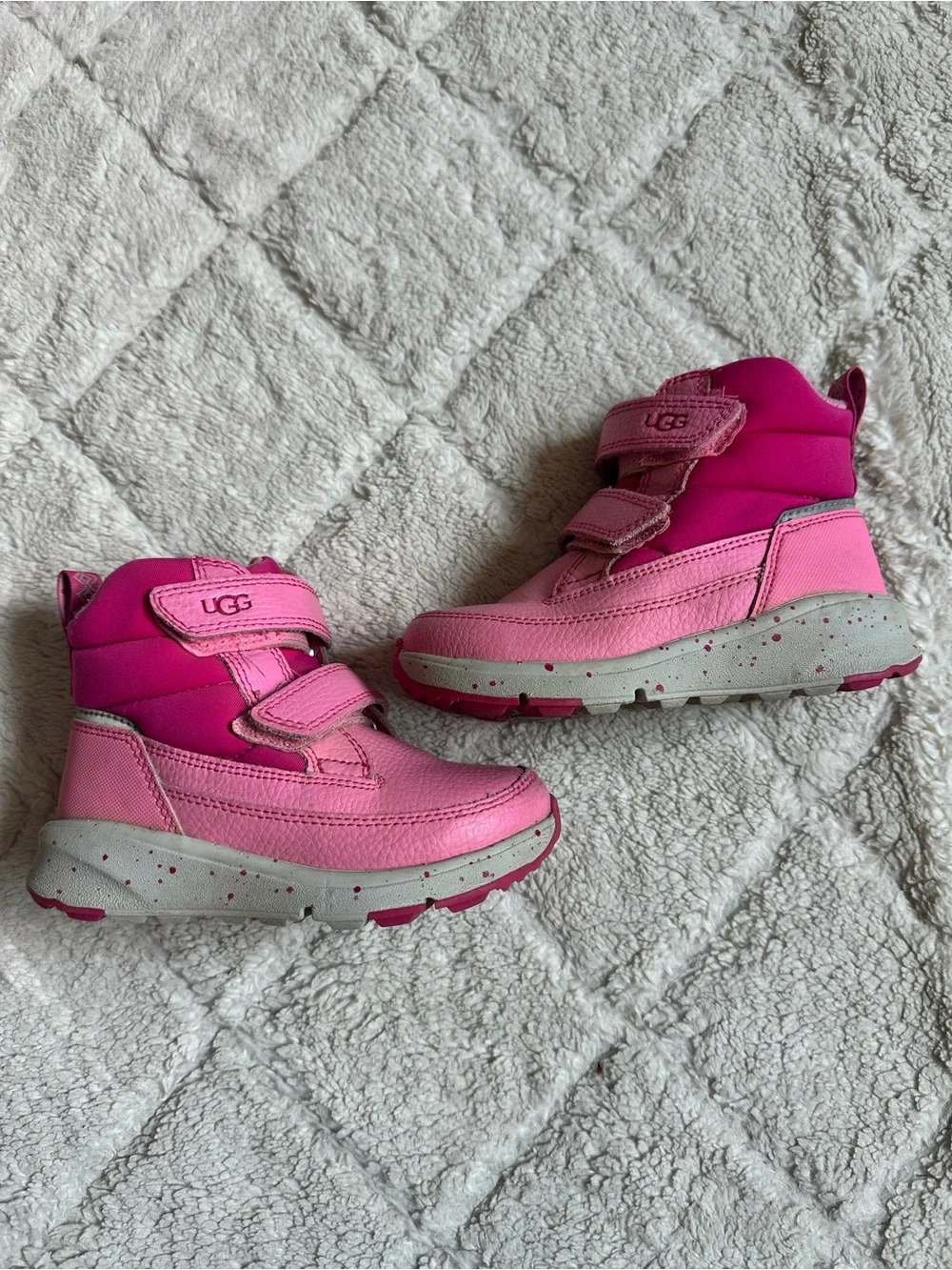 Ugg | Pink Dannie Weather Proof Waterproof Boots | Size 8